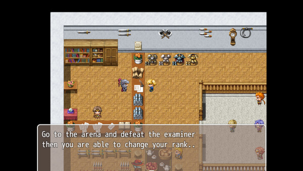 Screenshot of SAVE THE KINGDOM SIMPLE RPG