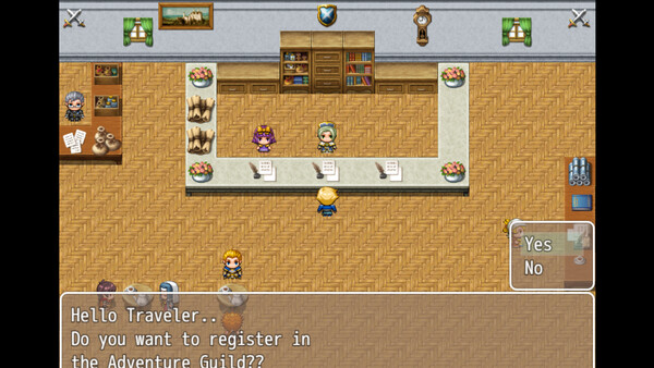 Screenshot of SAVE THE KINGDOM SIMPLE RPG