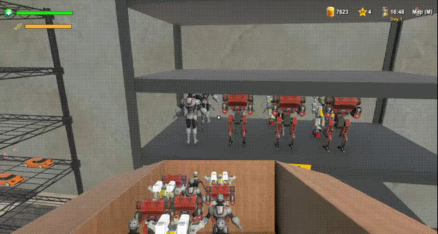 AI TALK 33 Car Robot Modavuj Market Simulator video 2