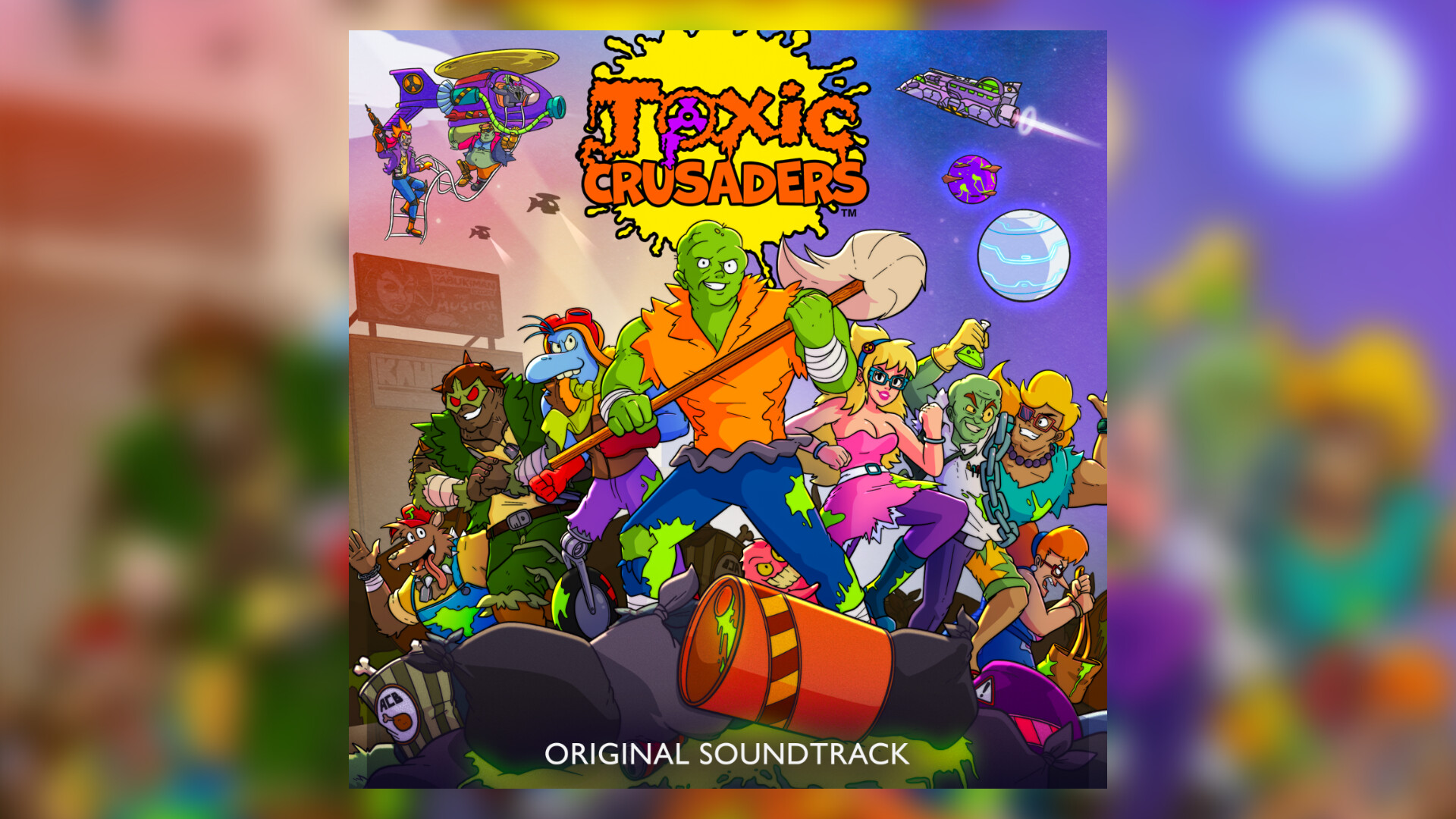 Toxic Crusaders Original Soundtrack Featured Screenshot #1