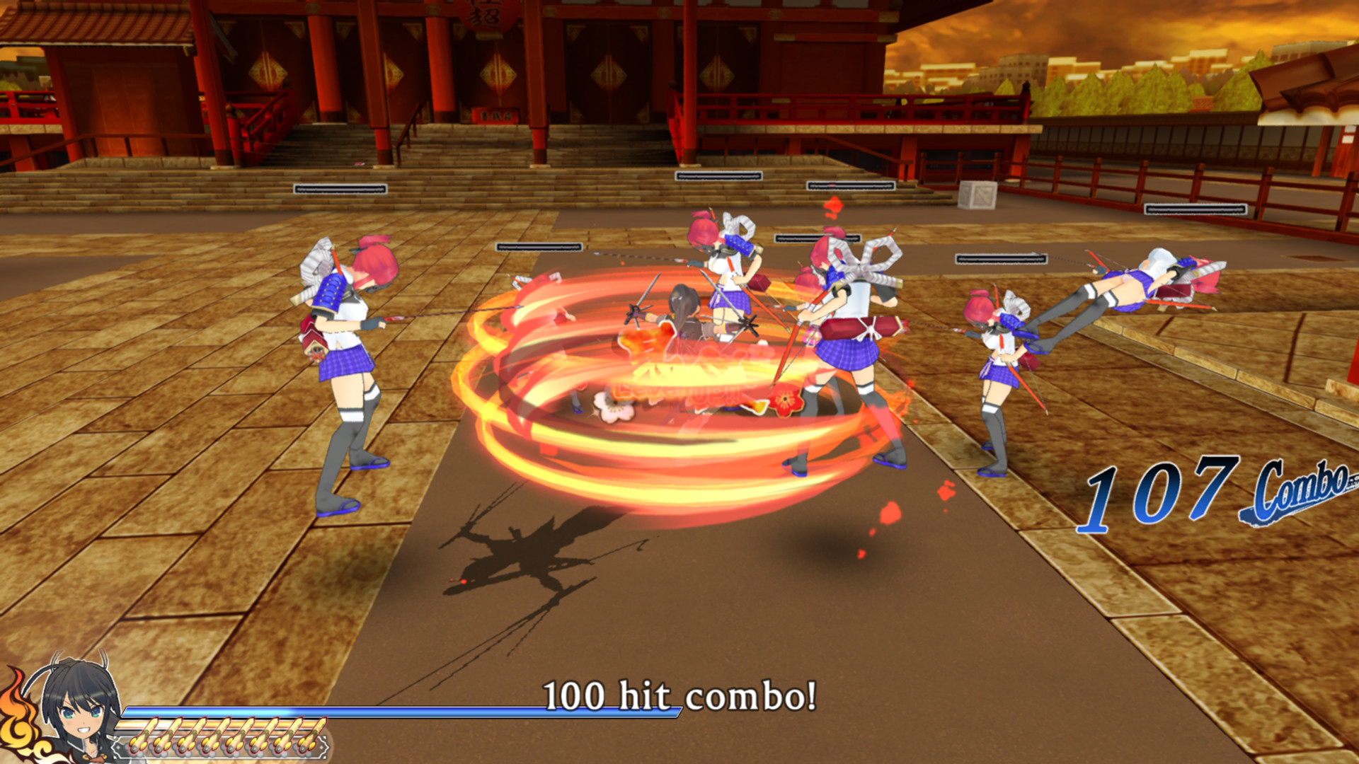 screenshot of SENRAN KAGURA SHINOVI VERSUS 3