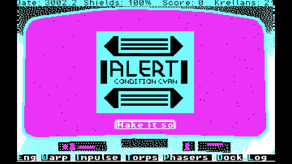 Скриншот из CGA Trek Скриншот из CGA Trek