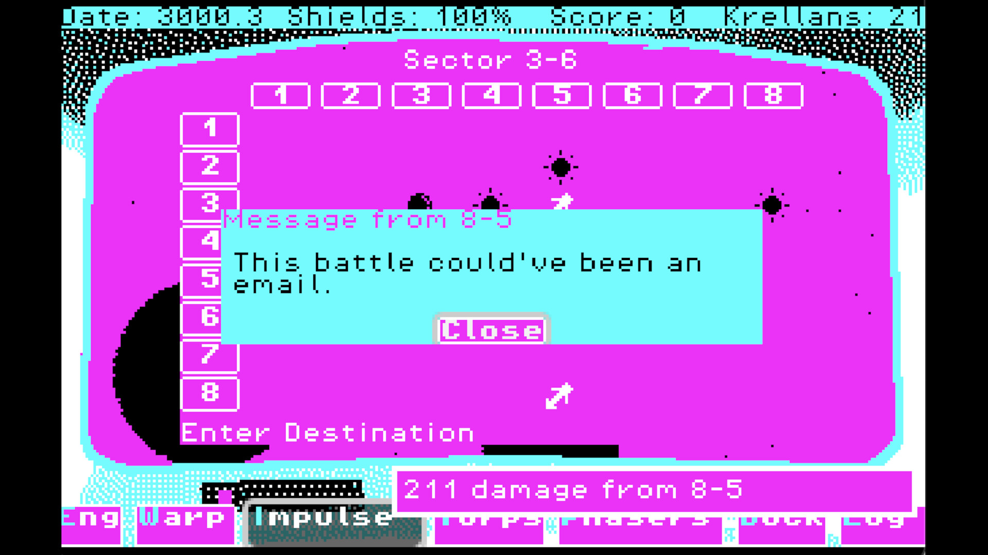 CGA Trek screenshot 4