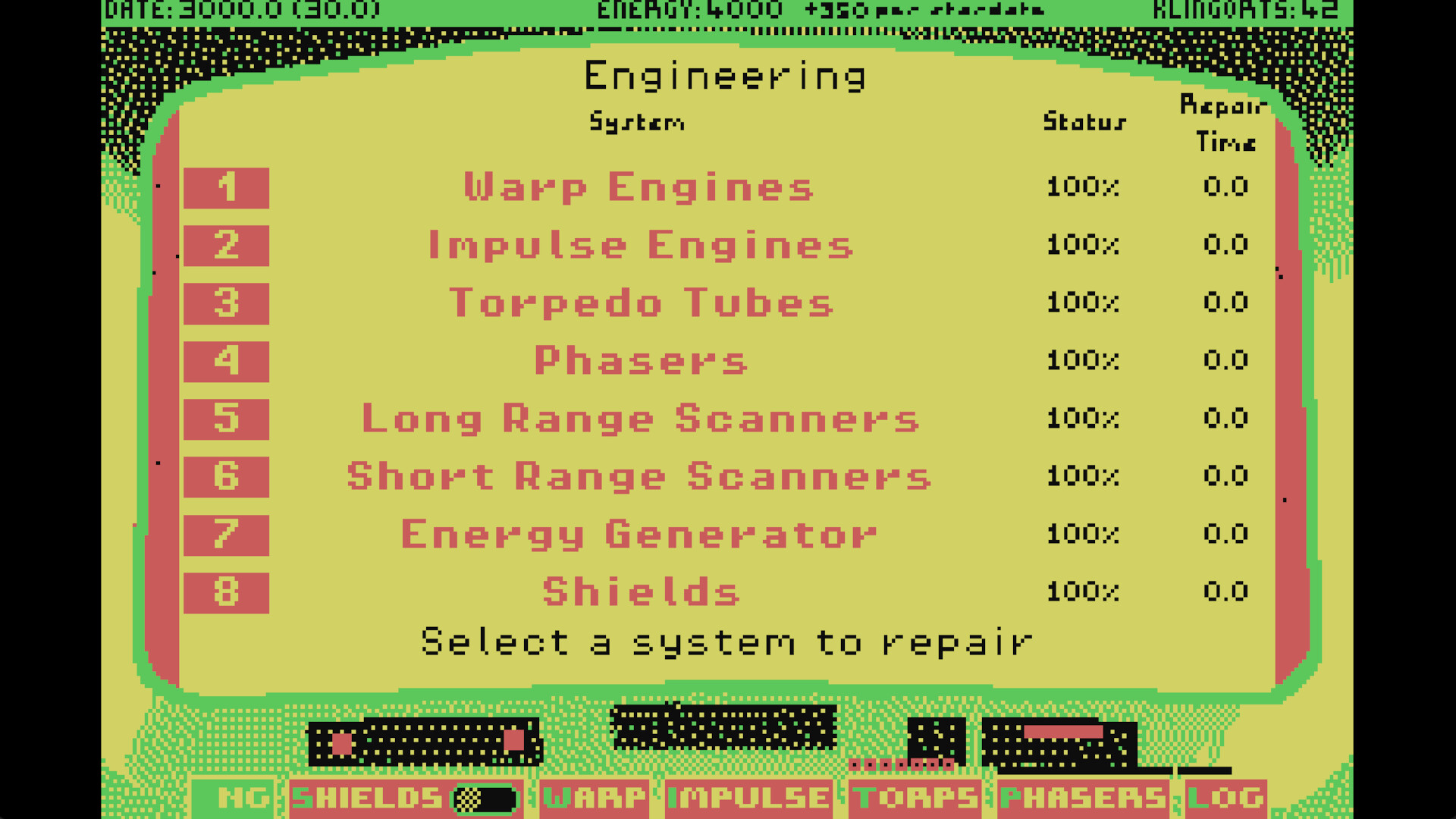 CGA Trek screenshot #5