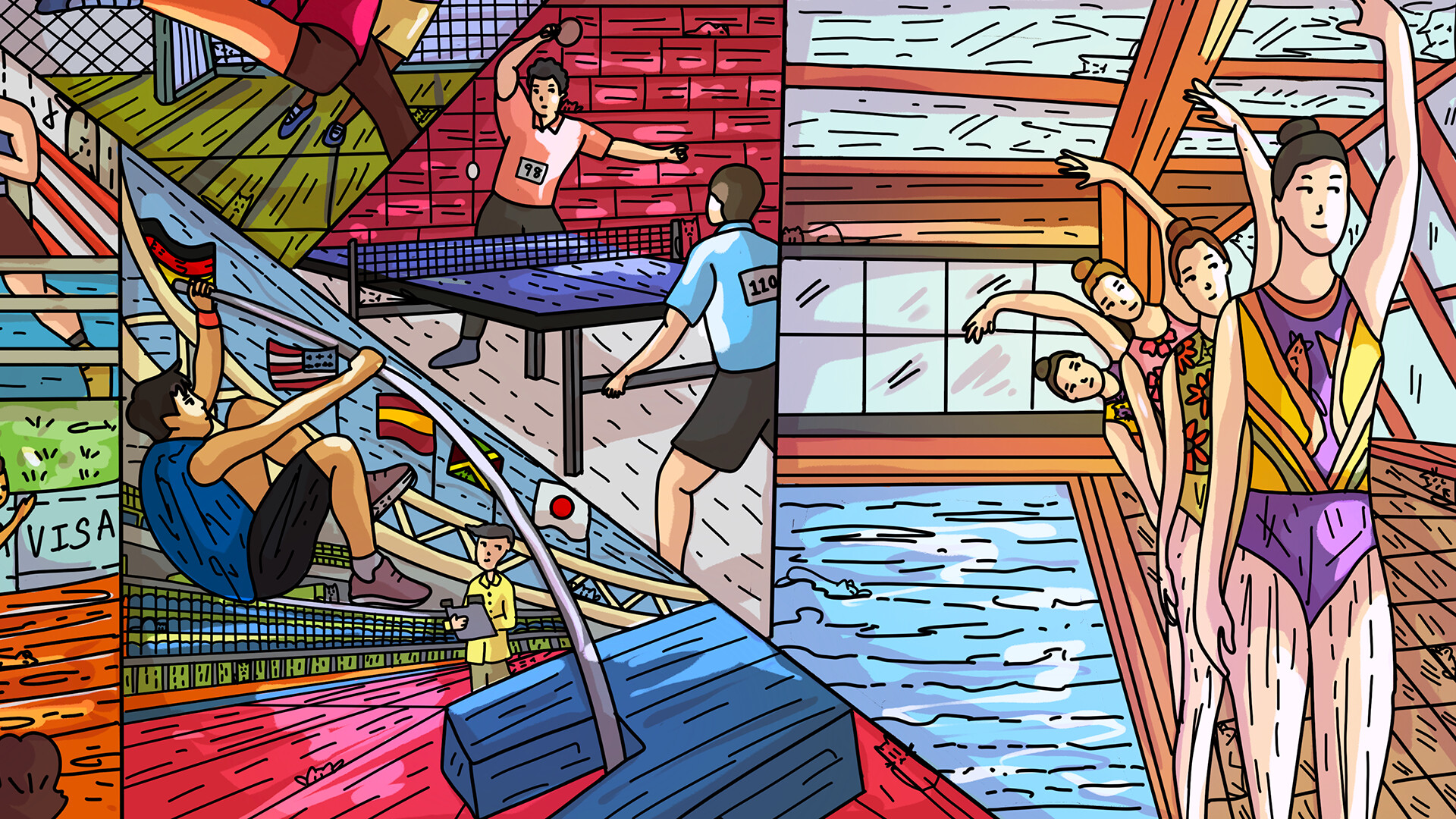 100 Olympic Cats screenshot #2