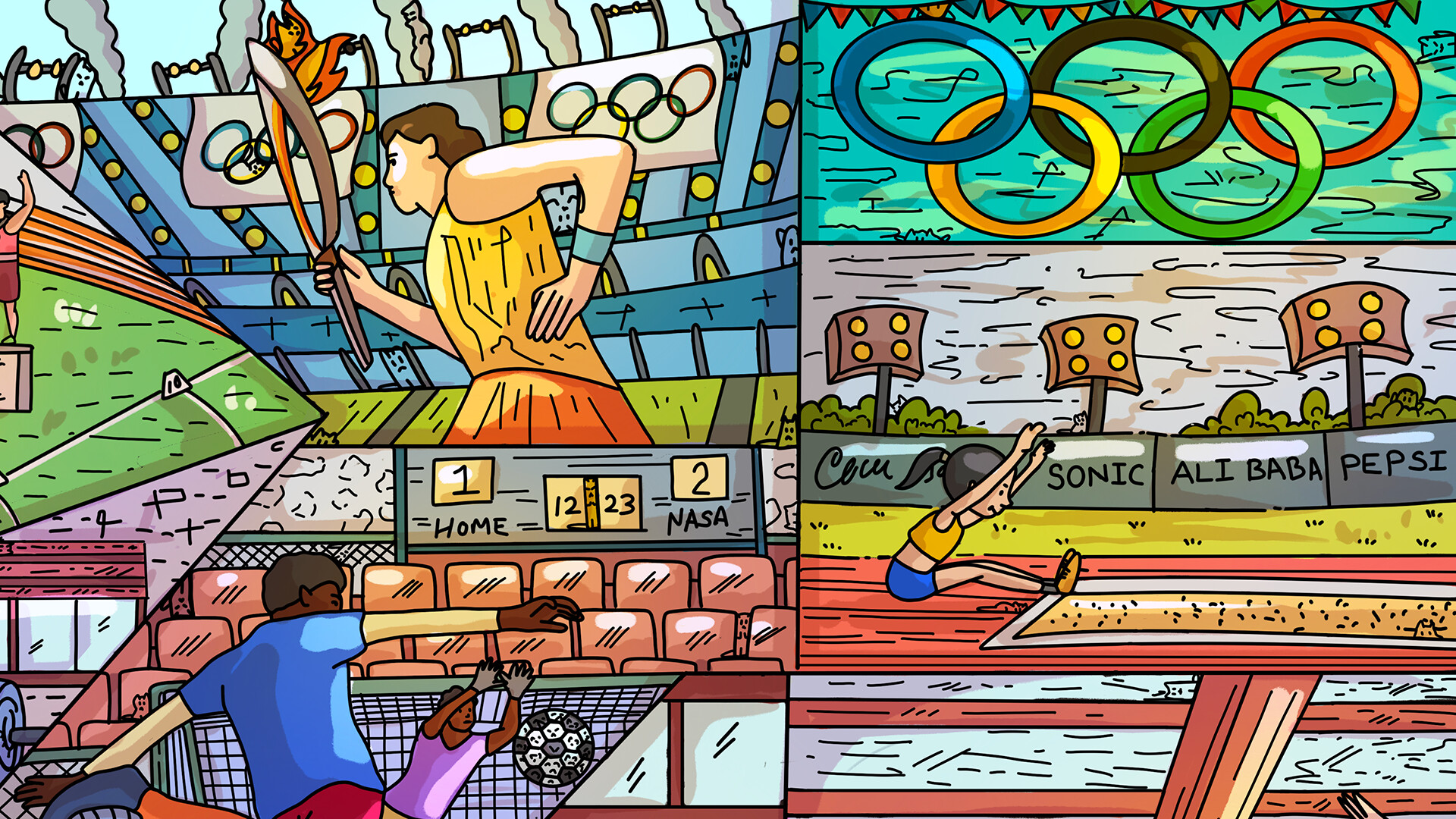 100 Olympic Cats screenshot #4