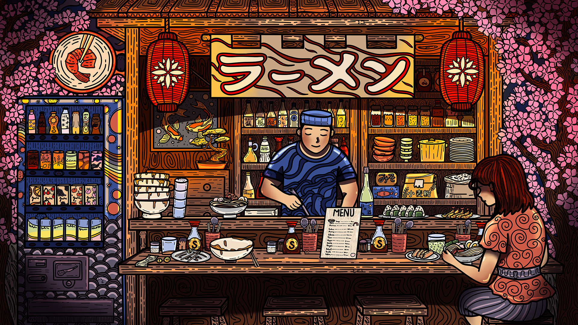 100 Ramen Cats screenshot #3