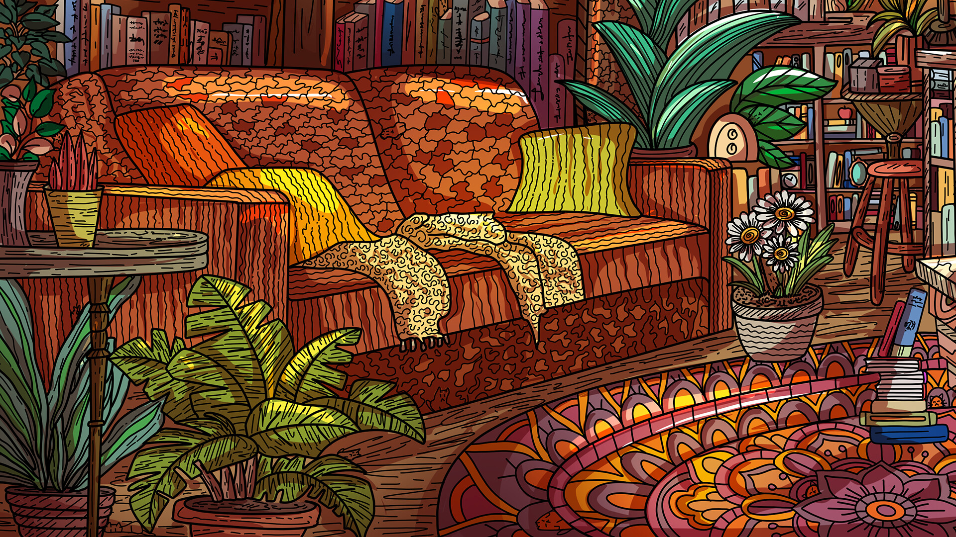 100 Library Cats screenshot #2