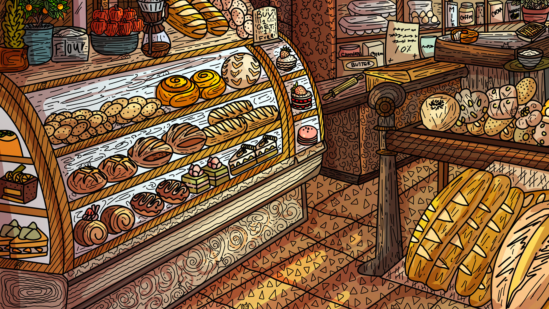 100 Cafe Cats screenshot #1