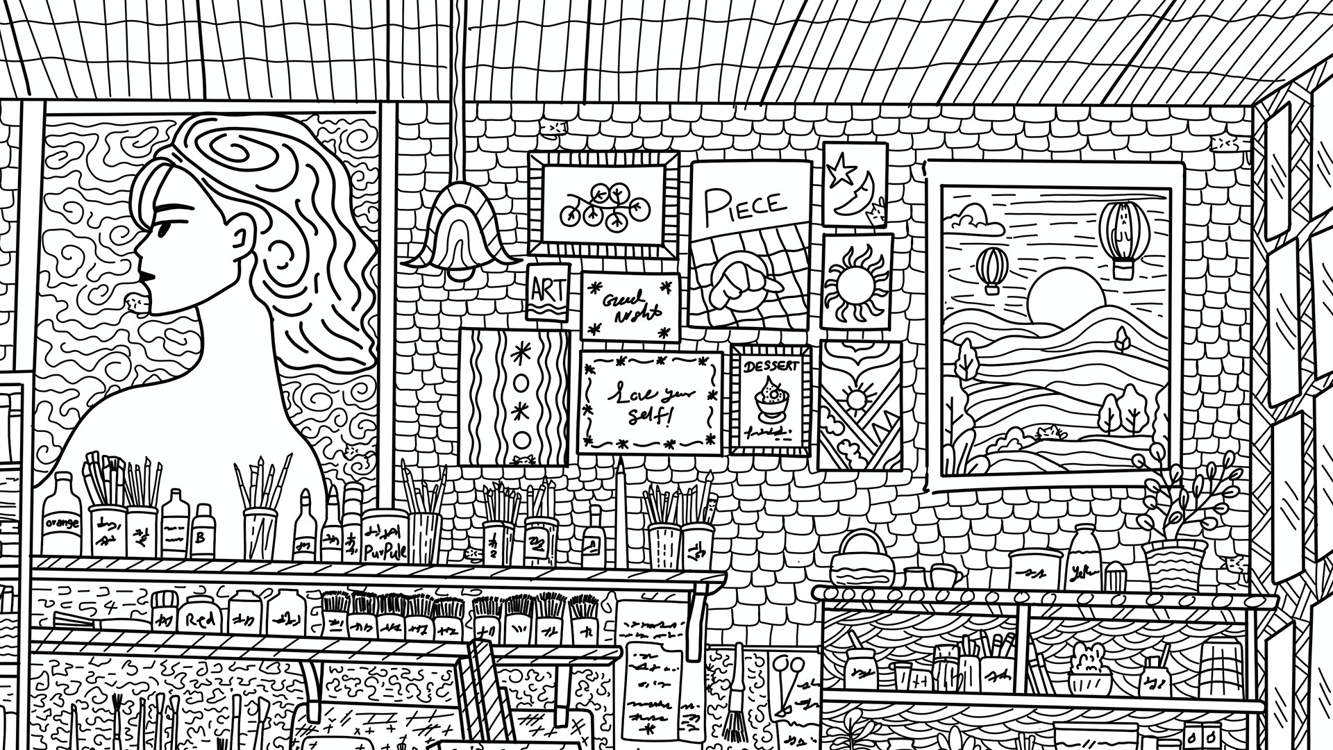 100 Artroom Cats screenshot #6