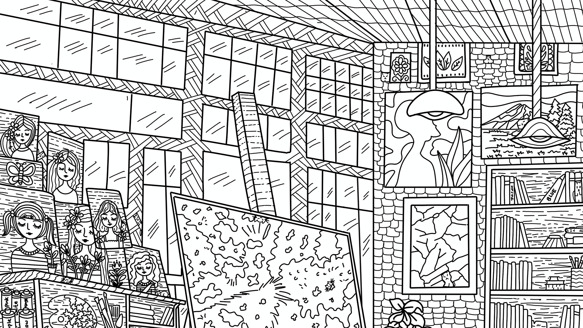 100 Artroom Cats screenshot #10