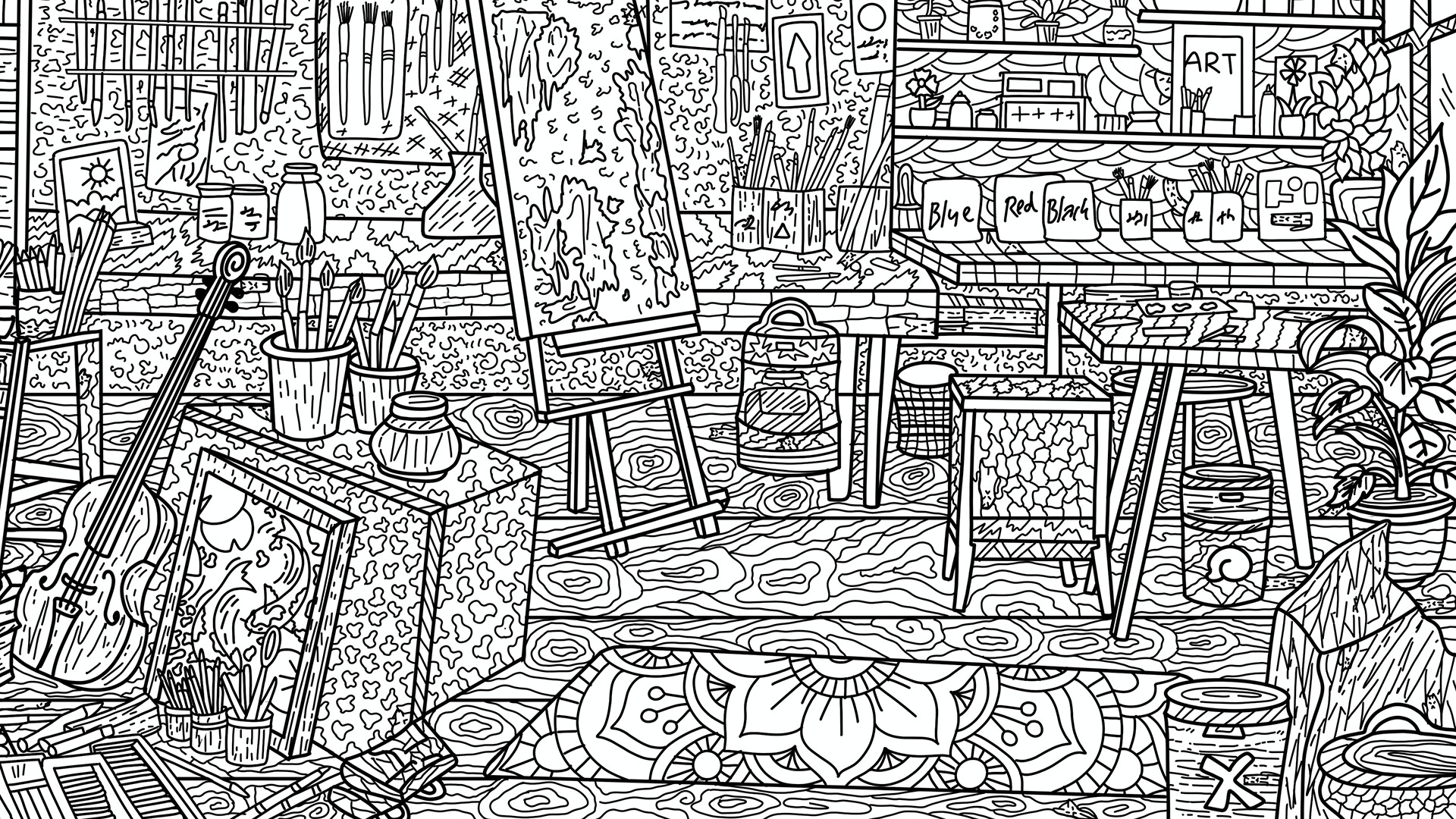 100 Artroom Cats screenshot #8