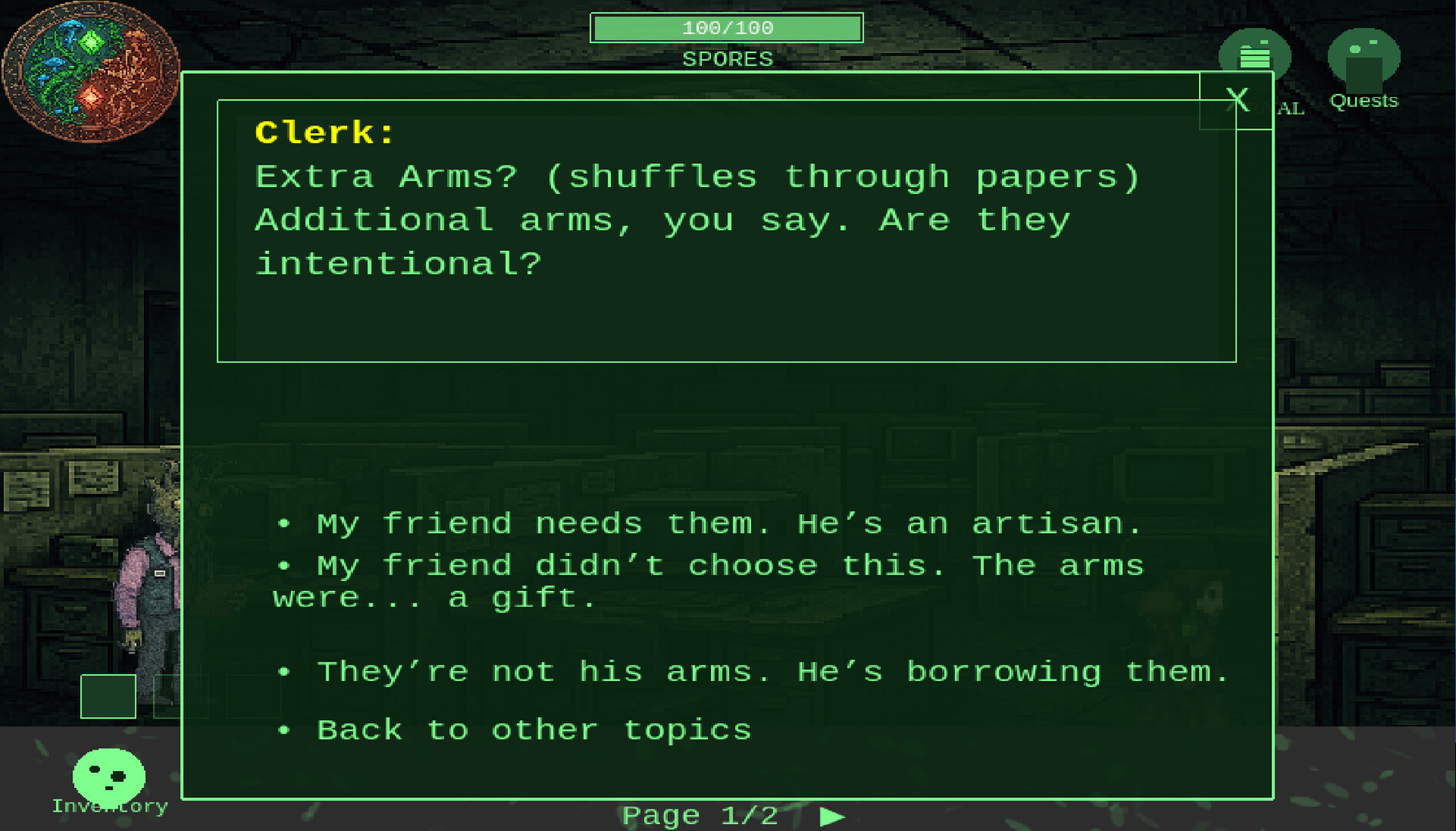 Upper Morkezela: A Weird Game screenshot #2