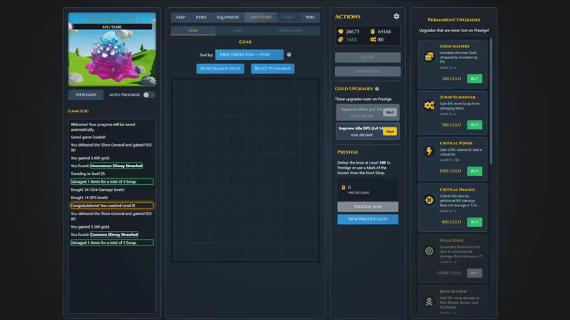 Idle Looter video 2