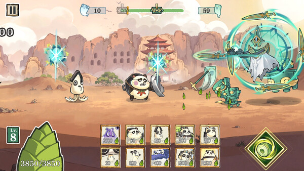 Panda Defense: Bronze Rush game for windows Pc 1