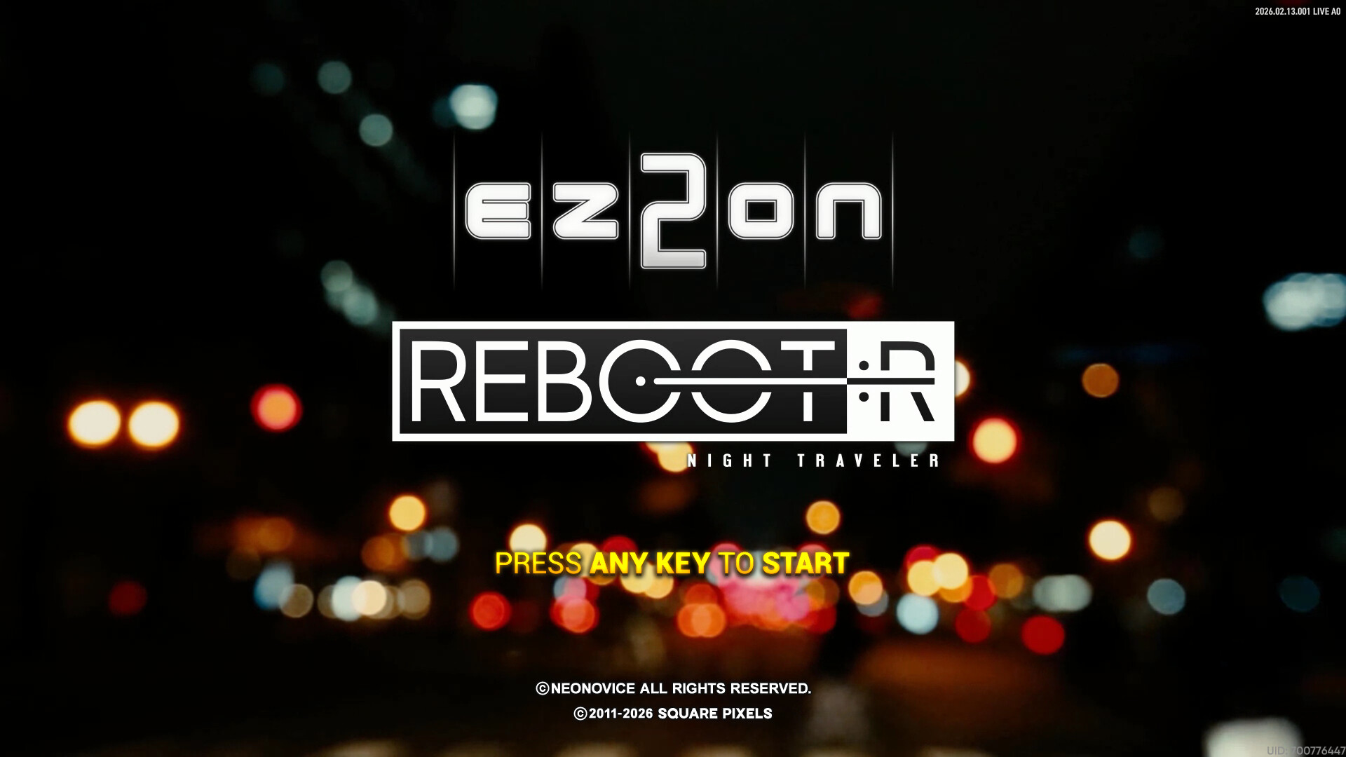 EZ2ON REBOOT : R - NIGHT TRAVELER Featured Screenshot #1