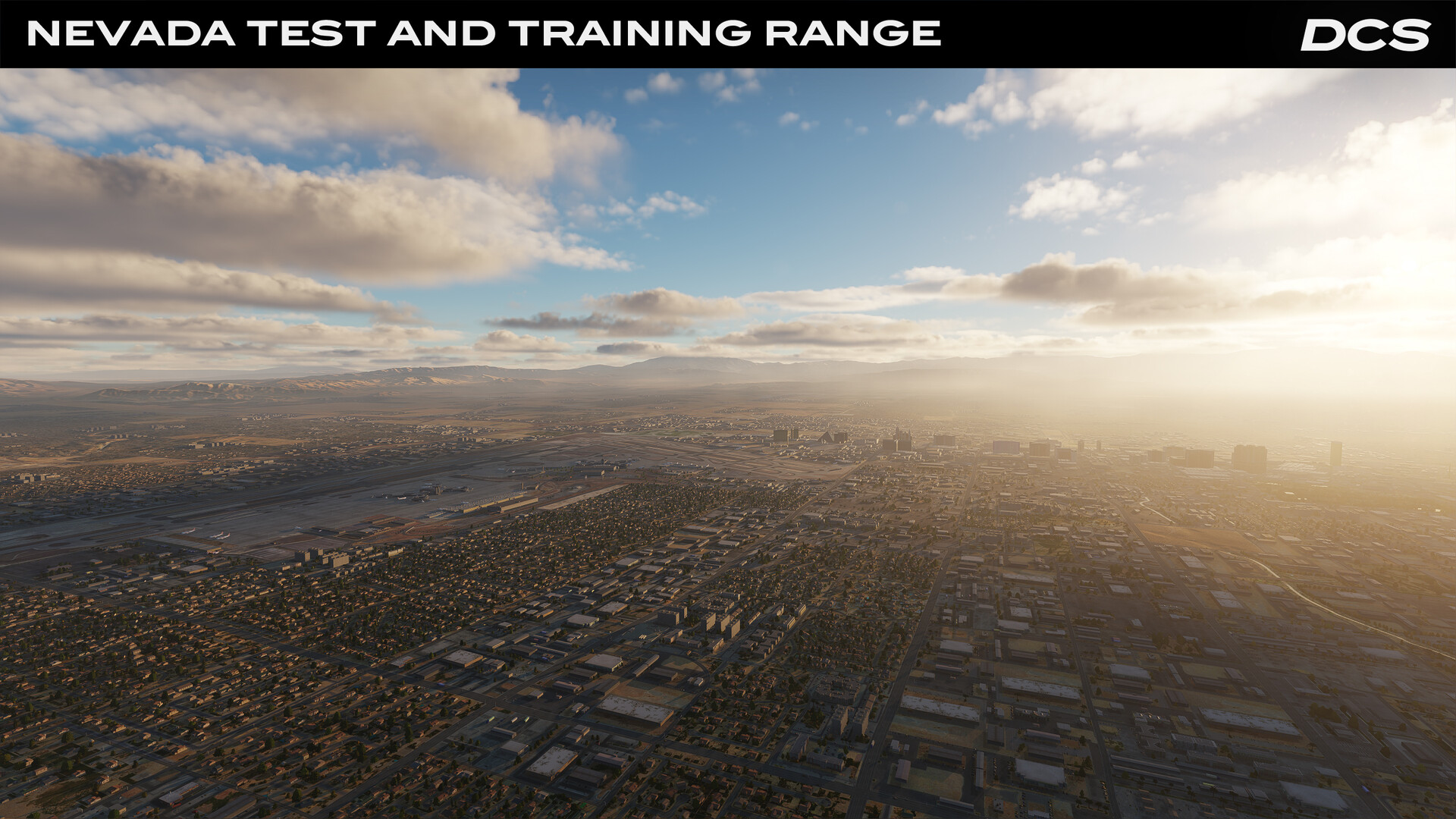 DCS: NEVADA Test and Training Range Map Featured Screenshot #1