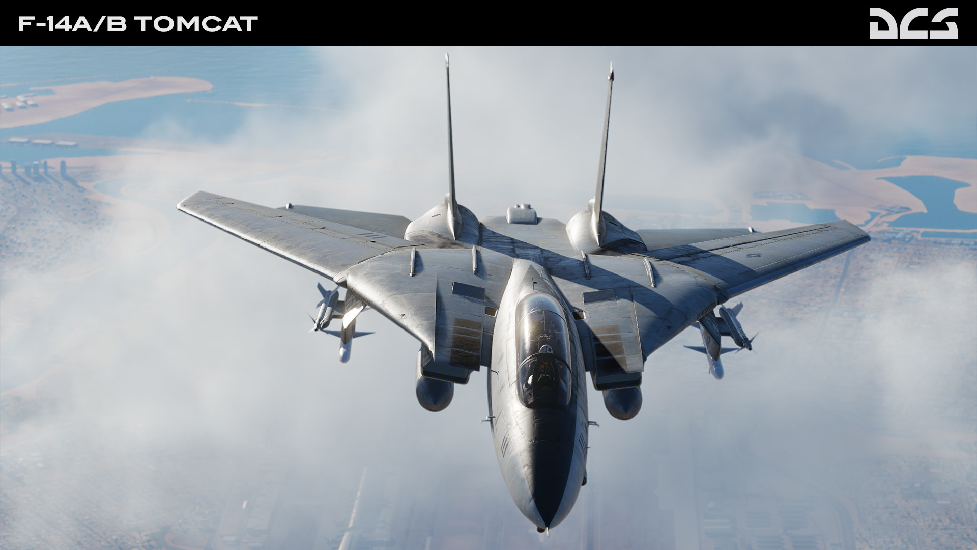 #8. DCS: F-14A/B Tomcat by Heatblur Simulations (Steam) Podle: Eagle Dynamics SA
