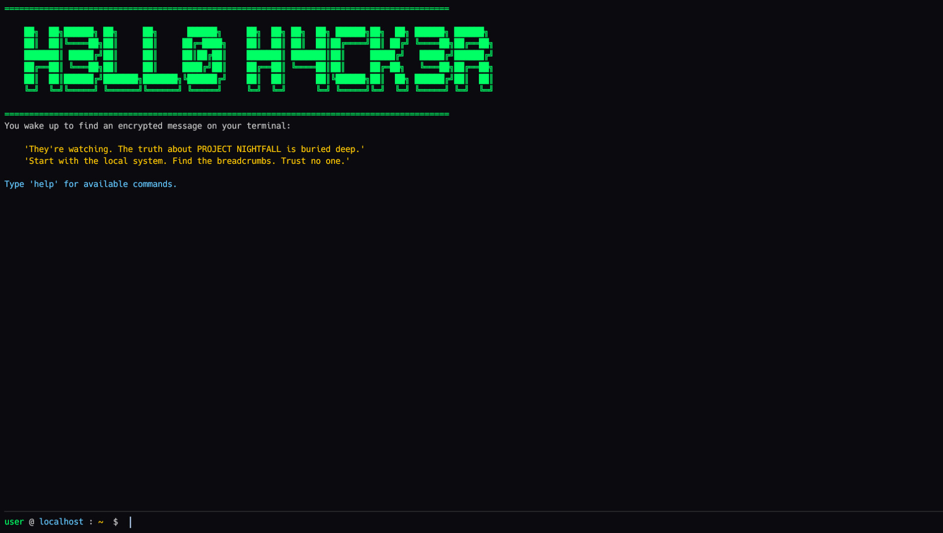 H3LL0 H4CK3R screenshot #1