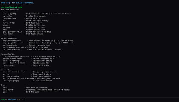 HELLO HACKER game for windows Pc 1