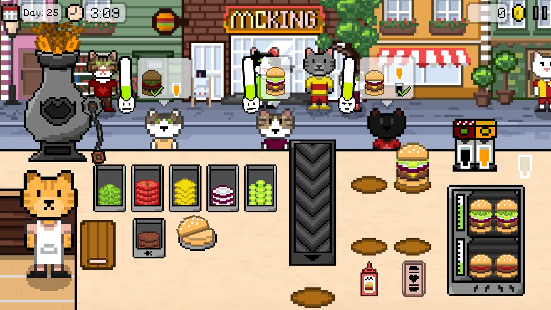 Kitty Burger screenshot #4