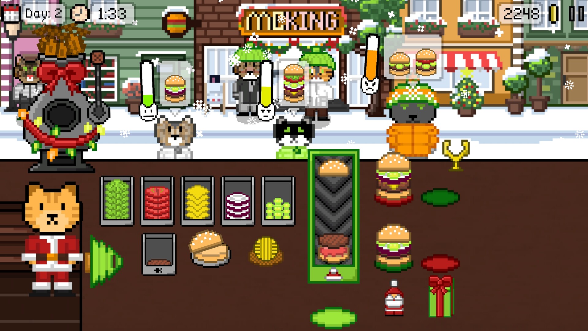 Kitty Burger screenshot