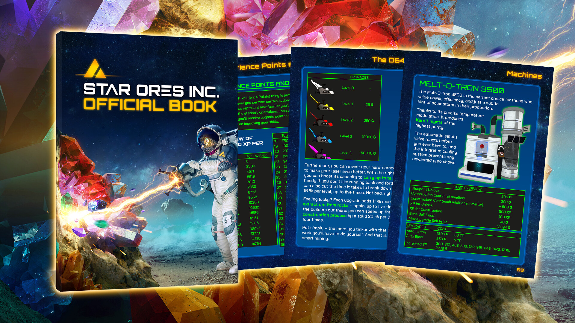 Star Ores Inc. - The Official Book: Story, Background & Insights Featured Screenshot #1