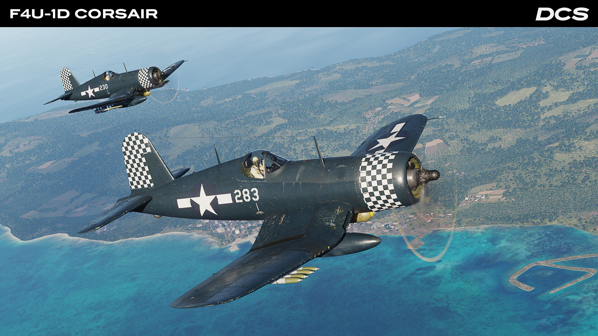 #2. DCS: F4U-1D Corsair (Steam) 由: Eagle Dynamics