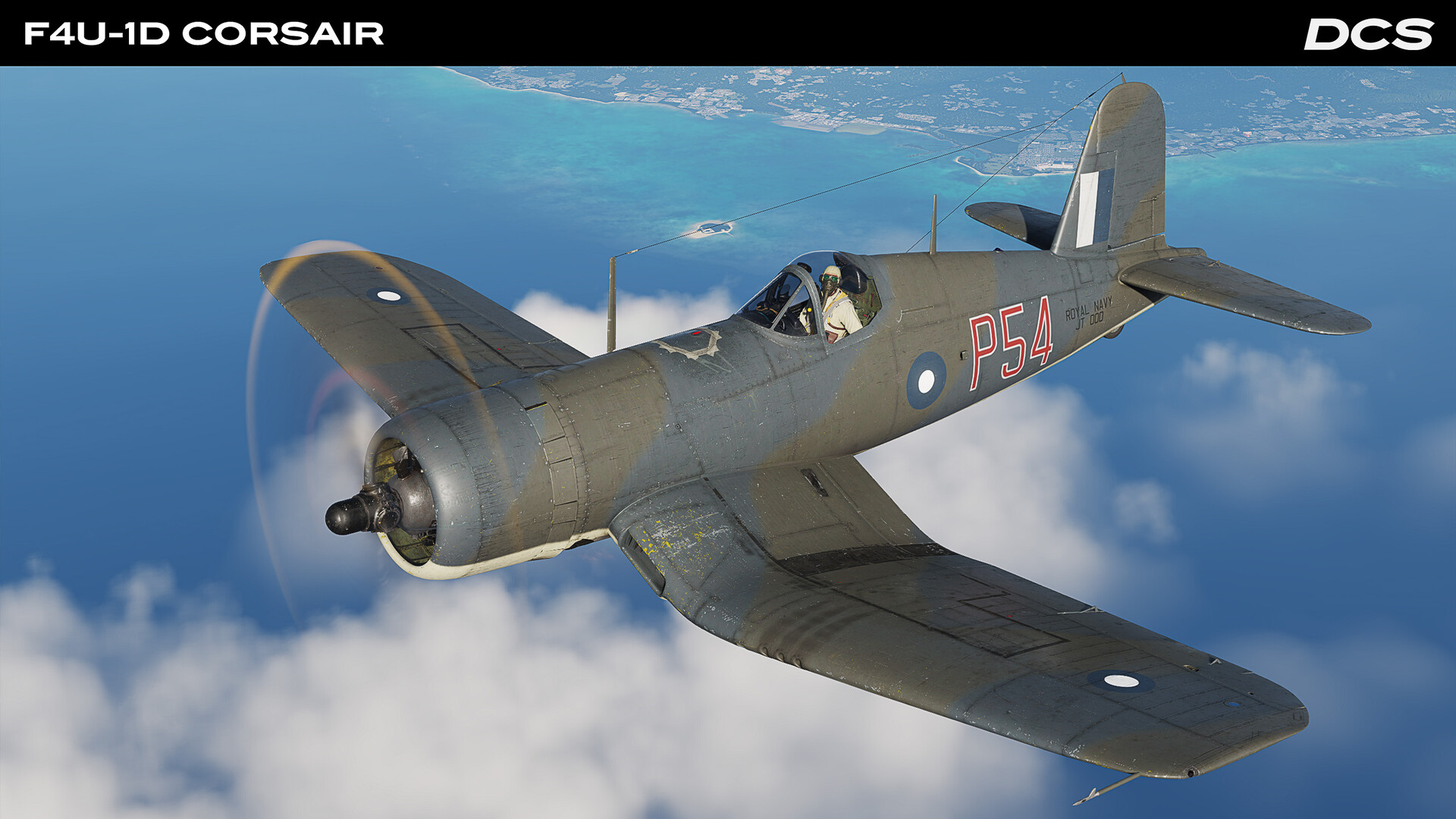 #4. DCS: F4U-1D Corsair (Steam) 由: Eagle Dynamics