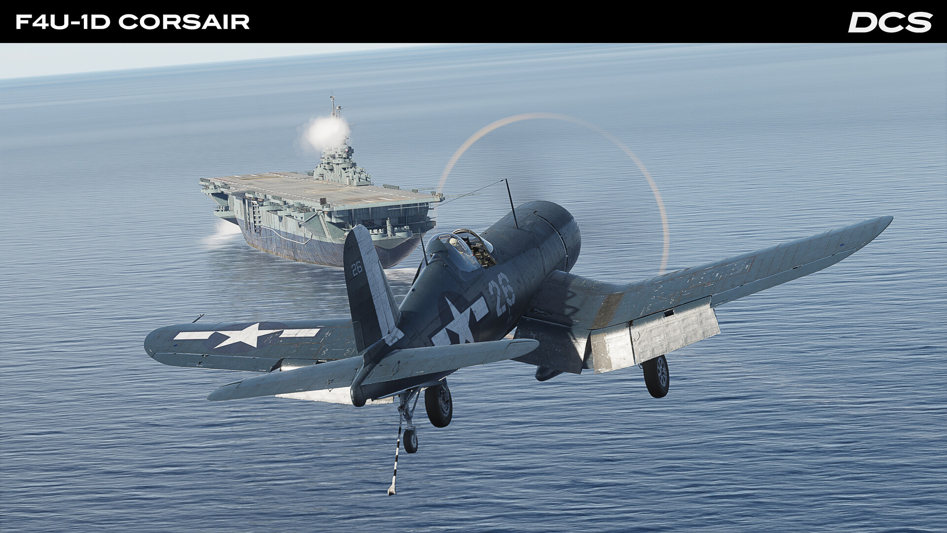 #10. DCS: F4U-1D Corsair (Steam) 由: Eagle Dynamics