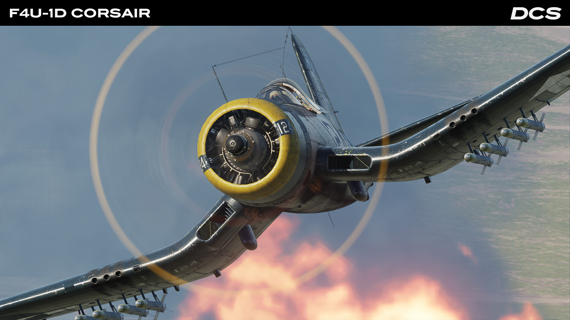 #8. DCS: F4U-1D Corsair (Steam) 由: Eagle Dynamics