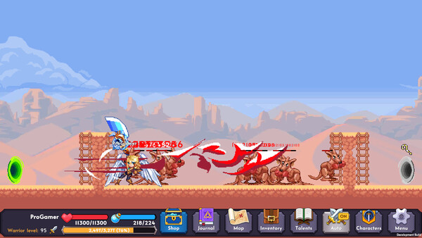 Evitania Online screenshot