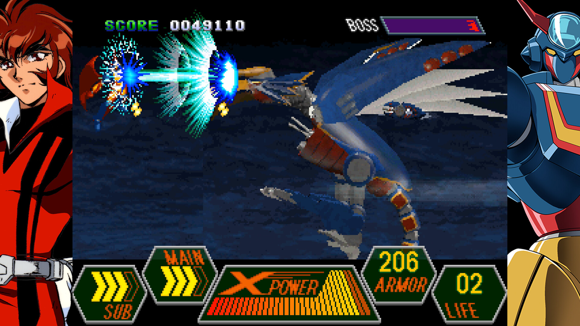 70s-style Robot Anime Geppy-X screenshot