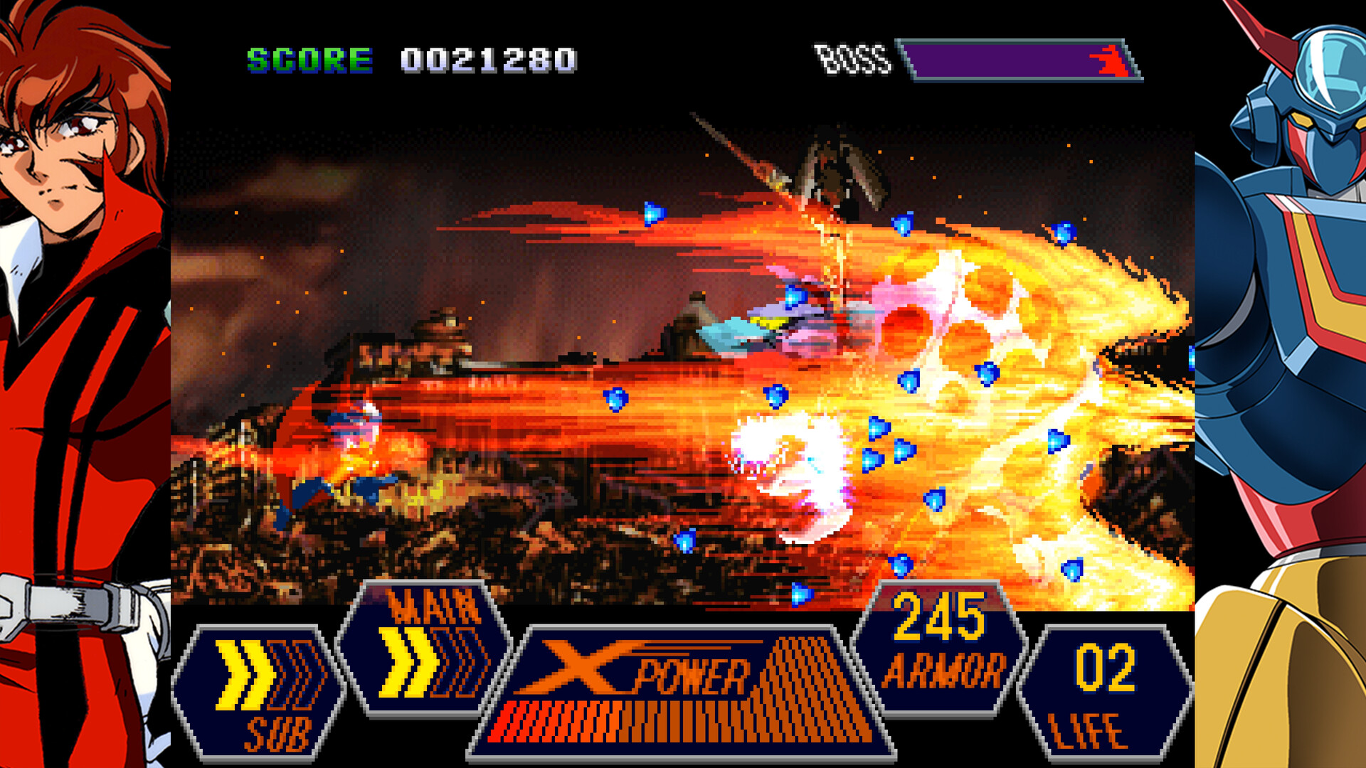 70s-style Robot Anime Geppy-X screenshot #2