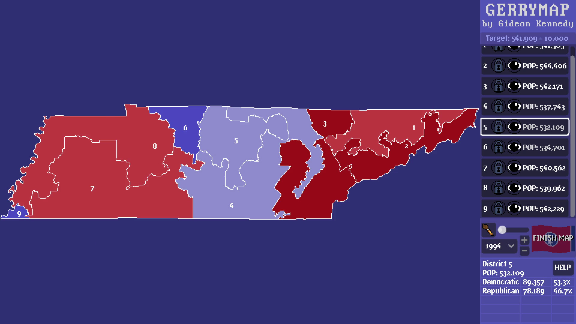 Gerrymap screenshot #6