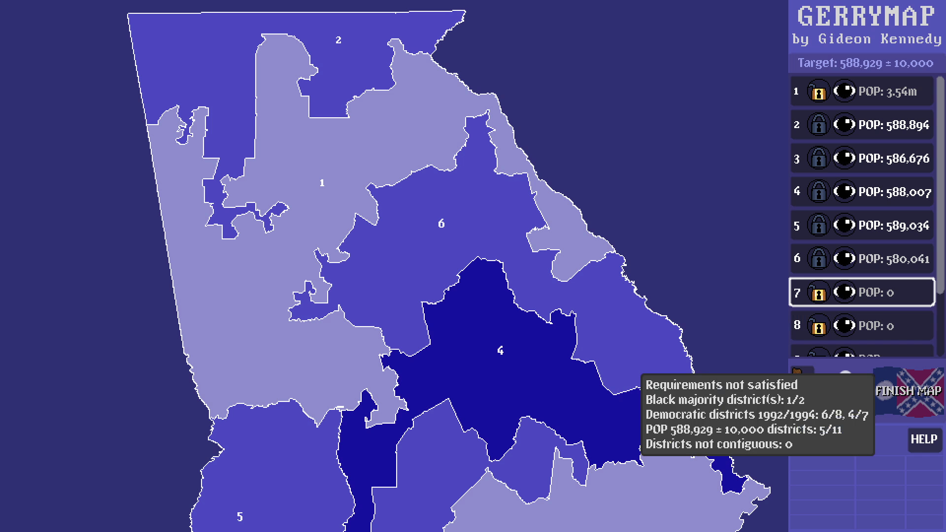 Gerrymap screenshot #2