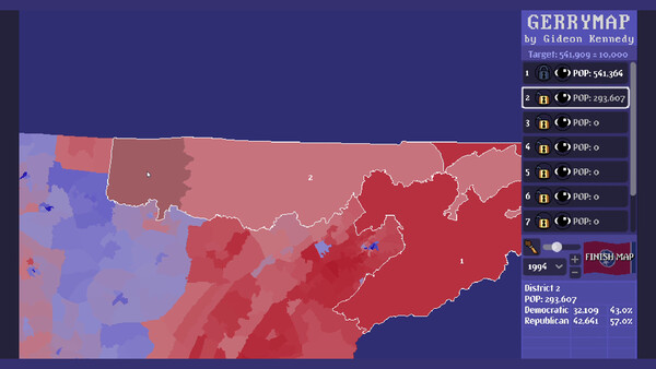 Скриншот из Gerrymap