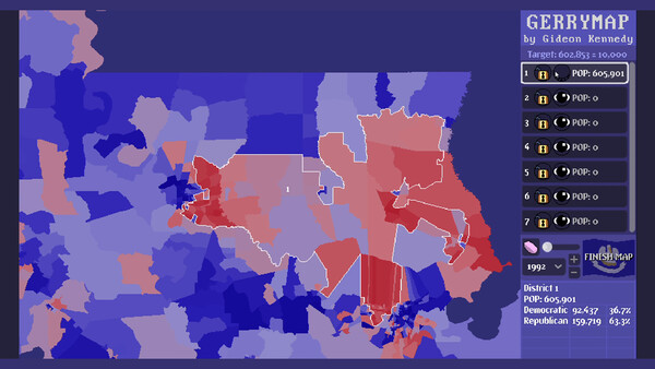 Скриншот из Gerrymap