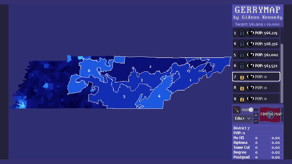 Скриншот из Gerrymap