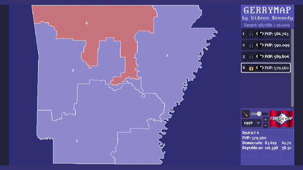 Скриншот из Gerrymap