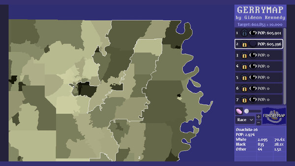 Скриншот из Gerrymap