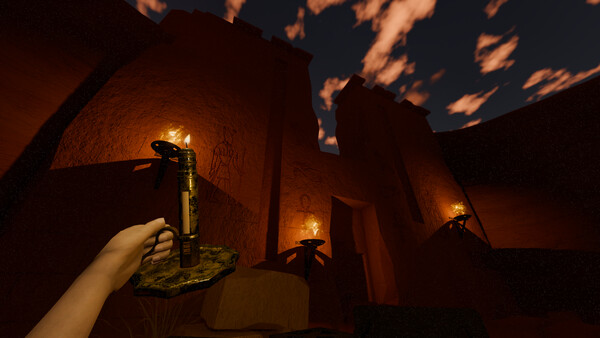 Screenshot of Rite of Osiris gameplay showing in-action mechanics