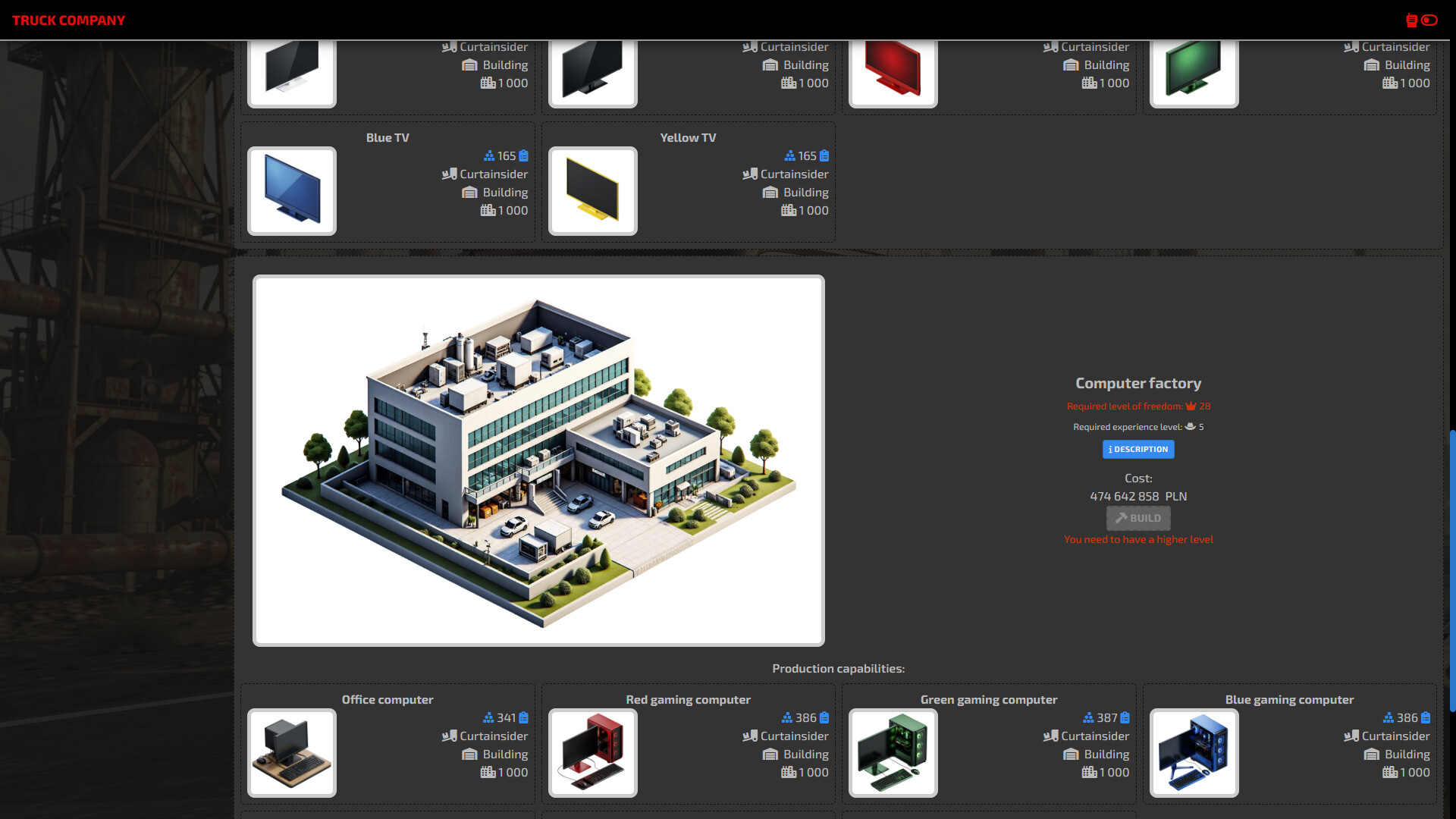Truck Company screenshot #14