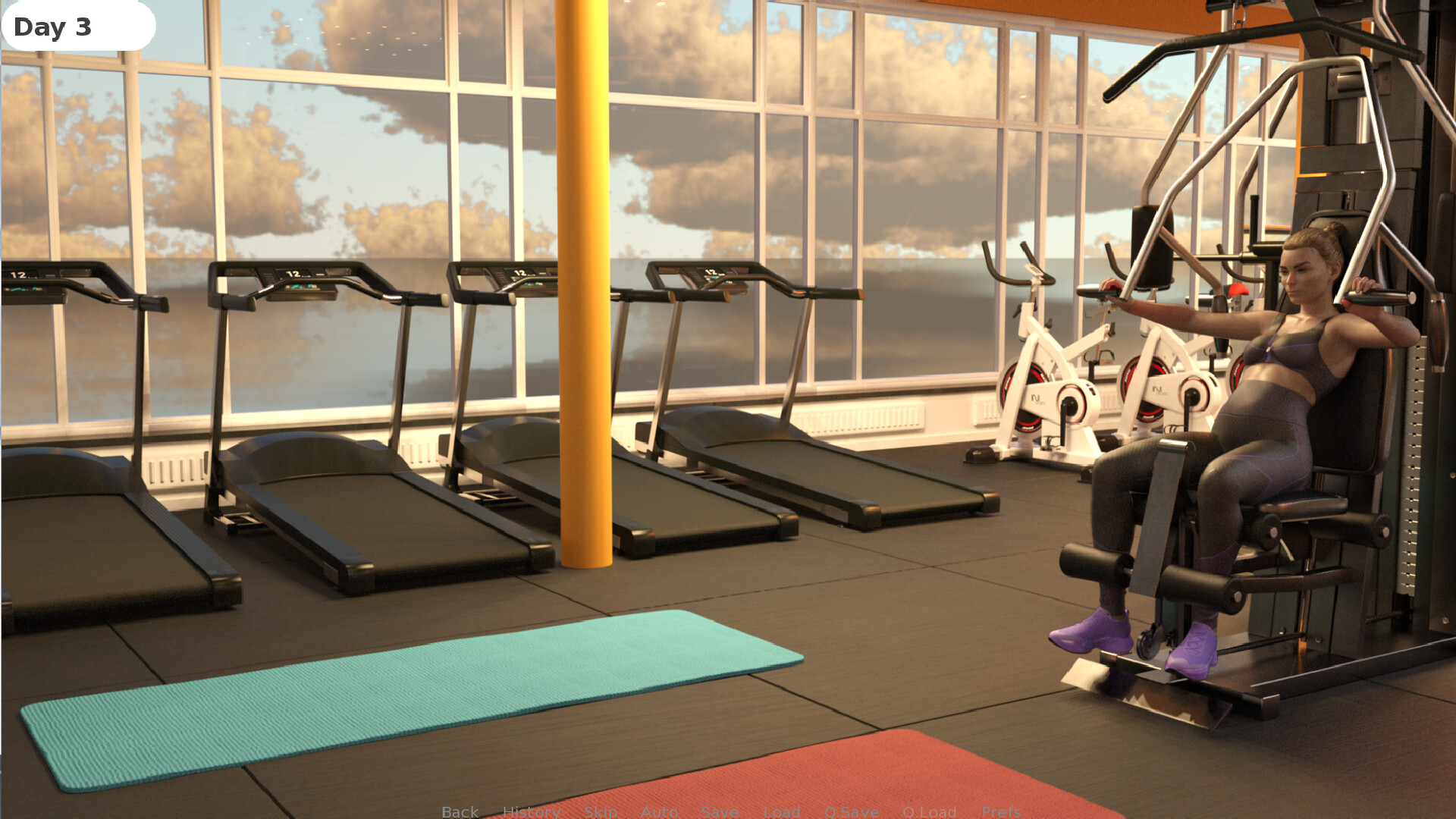 Fitness game screenshot #3