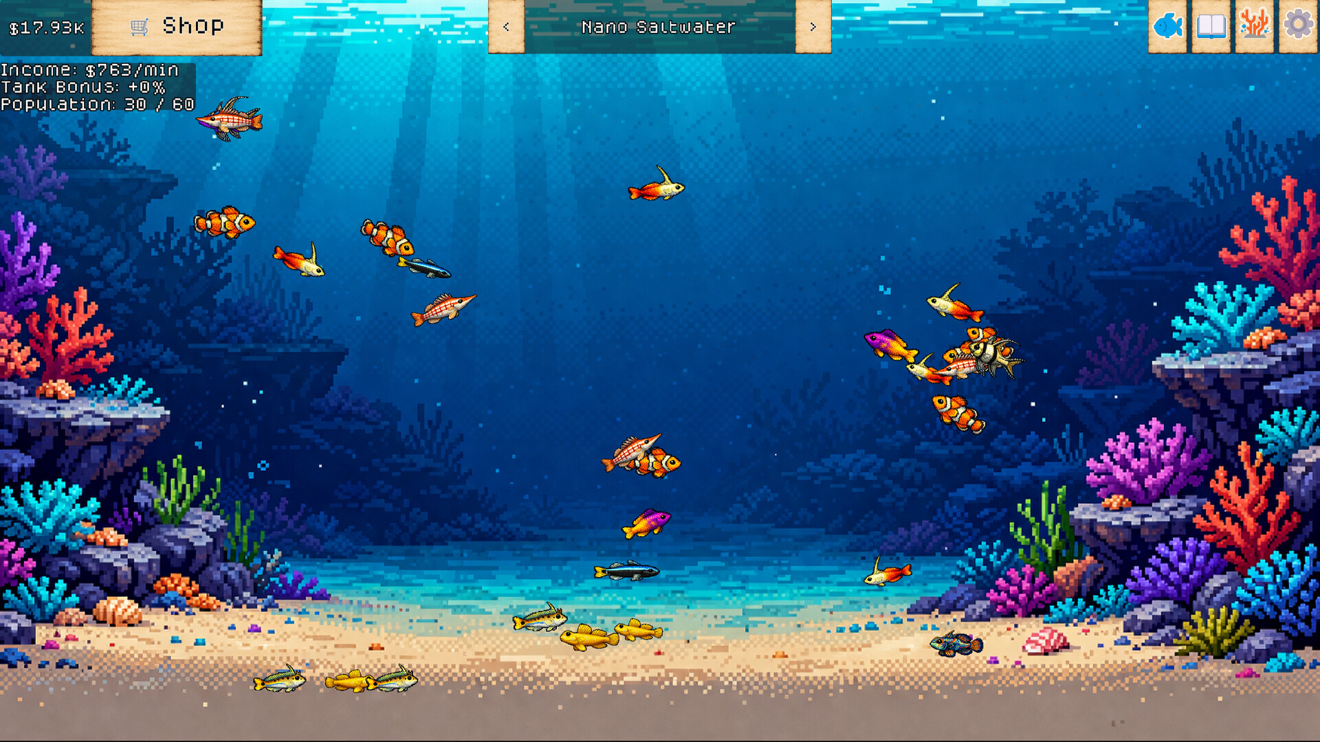 Omniquarium screenshot 1