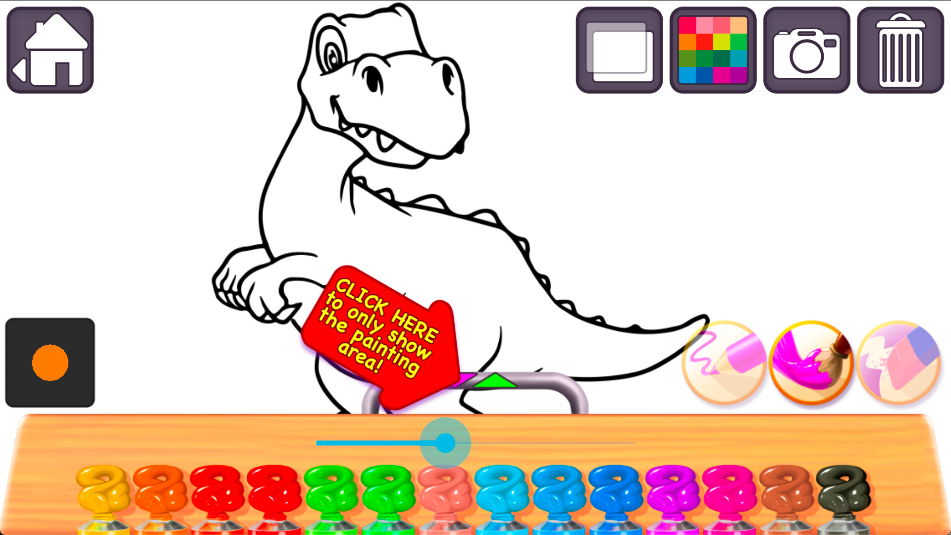 Animal Coloring Books for Kids & Toddlers - Dinosaurs screenshot #2