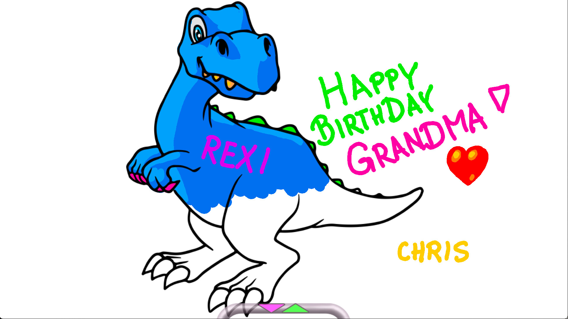 Animal Coloring Books for Kids & Toddlers - Dinosaurs screenshot #6