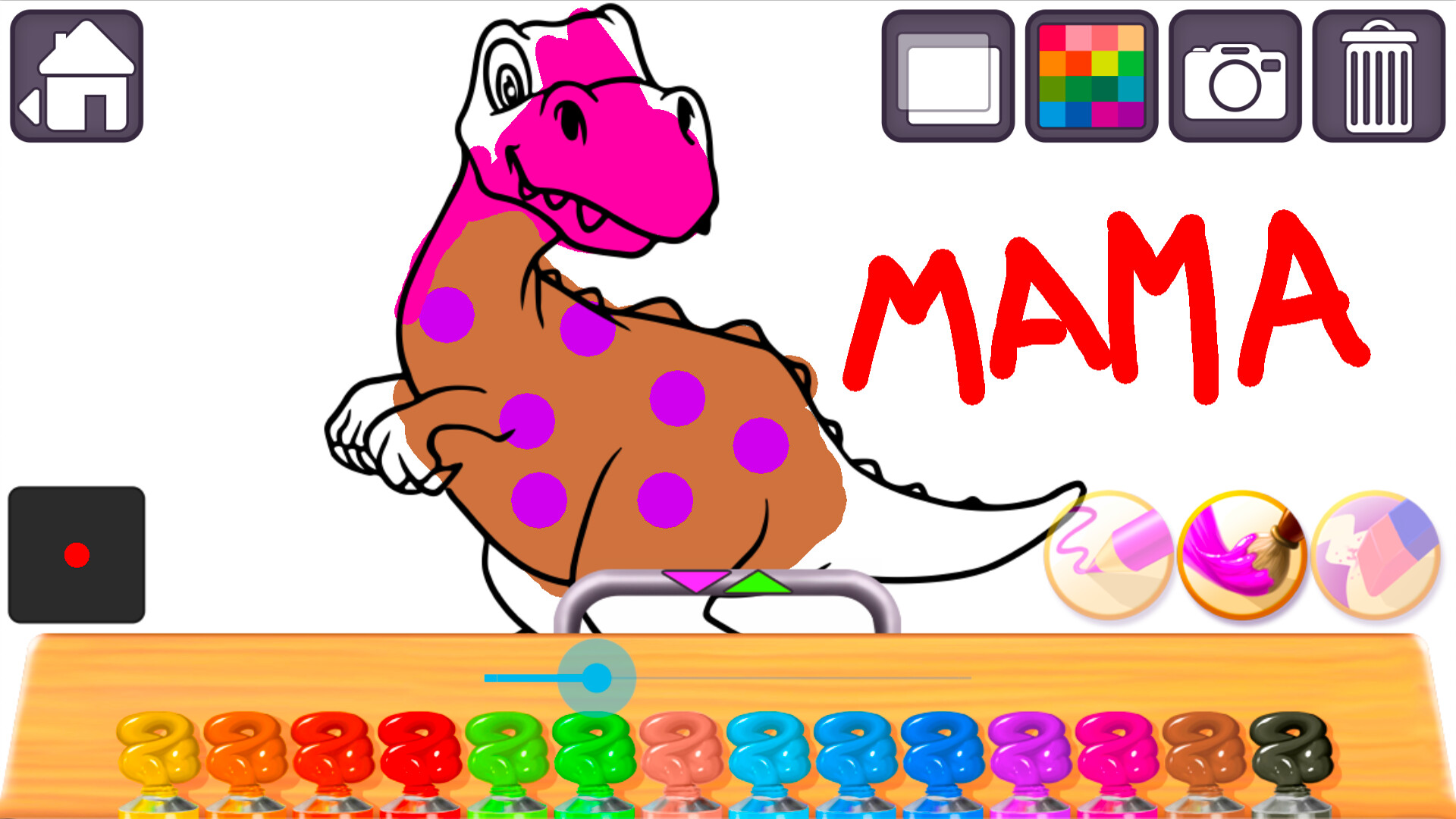 Animal Coloring Books for Kids & Toddlers - Dinosaurs screenshot #4