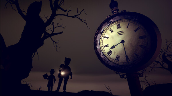 Screenshot of Hourglass Sanatorium gameplay showing in-action mechanics