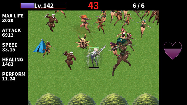 Screenshot 3 of Necro Genesis - more gameplay footage